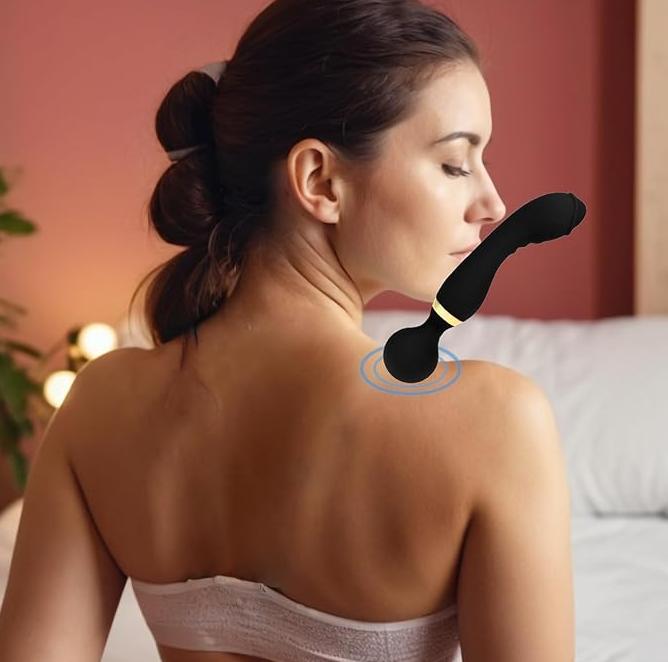 Electric massage stick -8-speed 20 frequency deep muscle soothing, suitable for the neck, legs, and waist, comfortable, relaxing