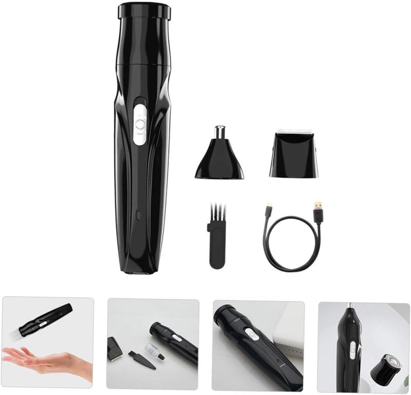 Men's Nose Hair Trimmer, Rechargeable Nose Hair Trimmer -2024 Professional Painless Nose Hair Trimmer Ear and Facial Hair Trimmer, Easy to Clean