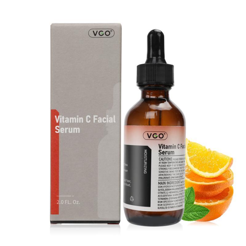 VGO Vitamin C Facial Serum Essence, 30ml   60ml Skincare Cleanser-B3 Gentle Acne vitamin c serum