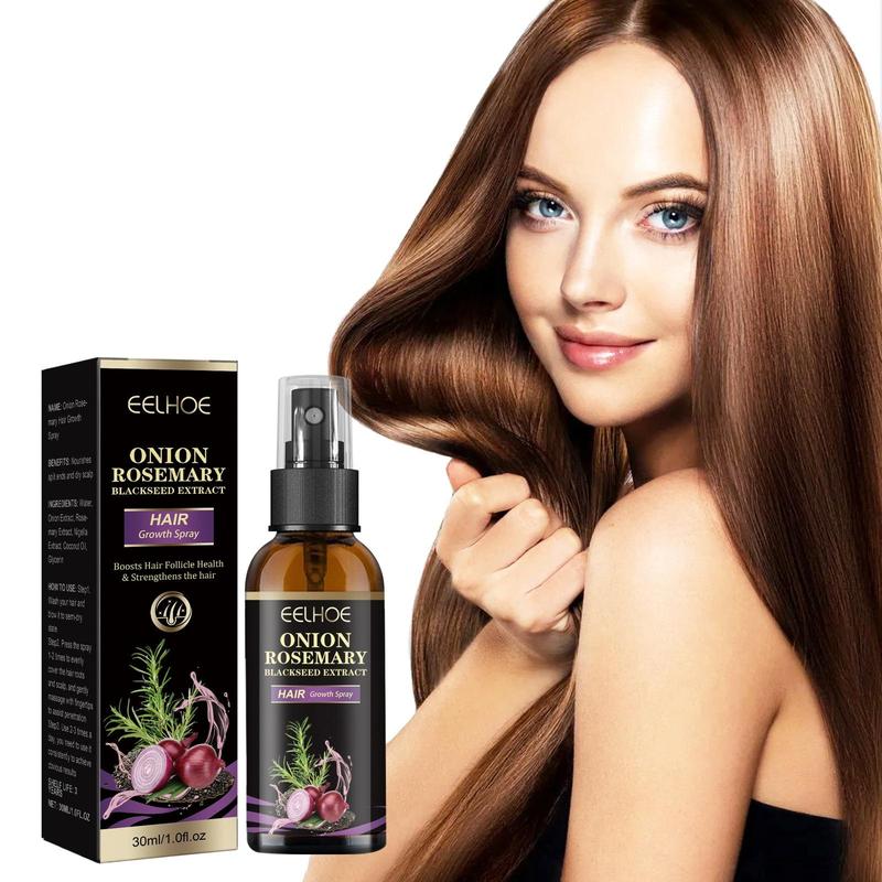 Onion Rosemary Essential Hair Care Massage Oil, Hair Care & Styling Product For Making Thin Hair Look Thicker