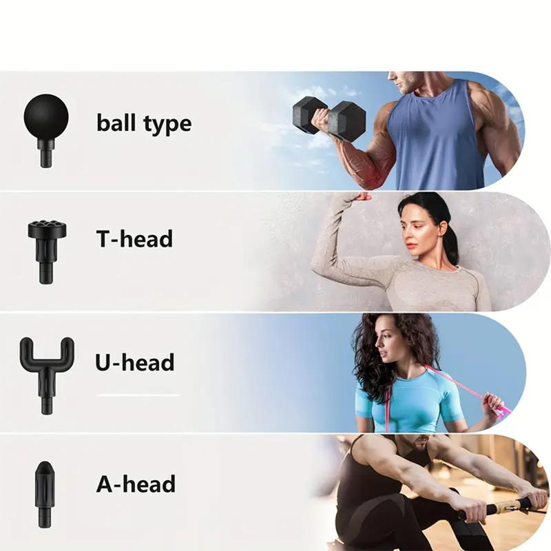 Mini Comfort Electric Fascia Massager: Perfect Fitness Equipment for Home Gym  gun percussion massage