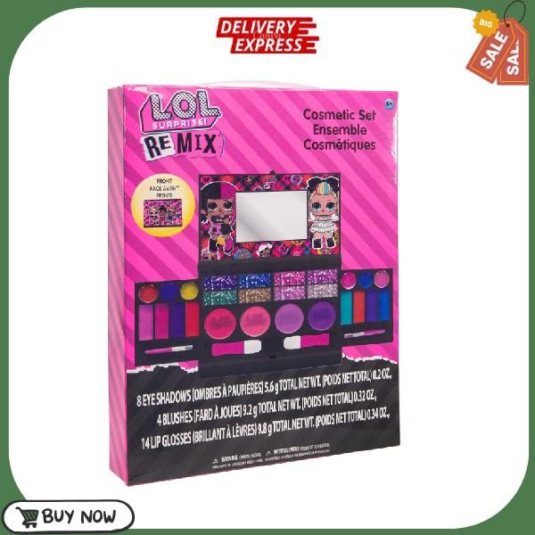 LOL Surprise Cosmetic Compact Set,Portable Foldable Makeup Beauty Kit