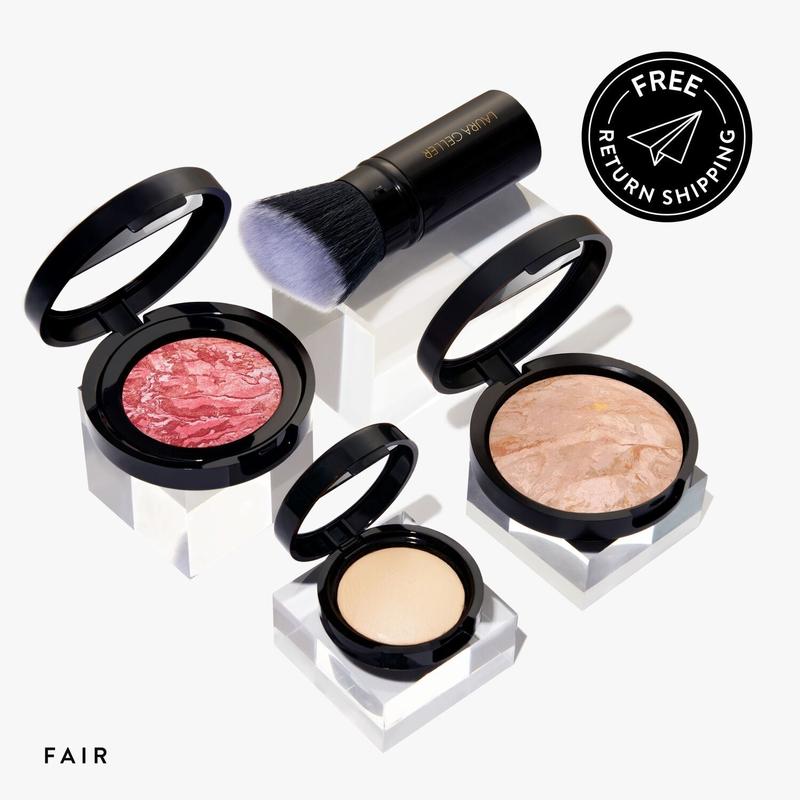 Laura's Daily Routine: Natural Finish Full Face Kit (4 PC)