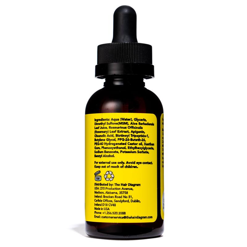 Hair Boost Serum with MSM - Ashley Marie Collection by The Hair Diagram Haircare Lightweight veganic natural