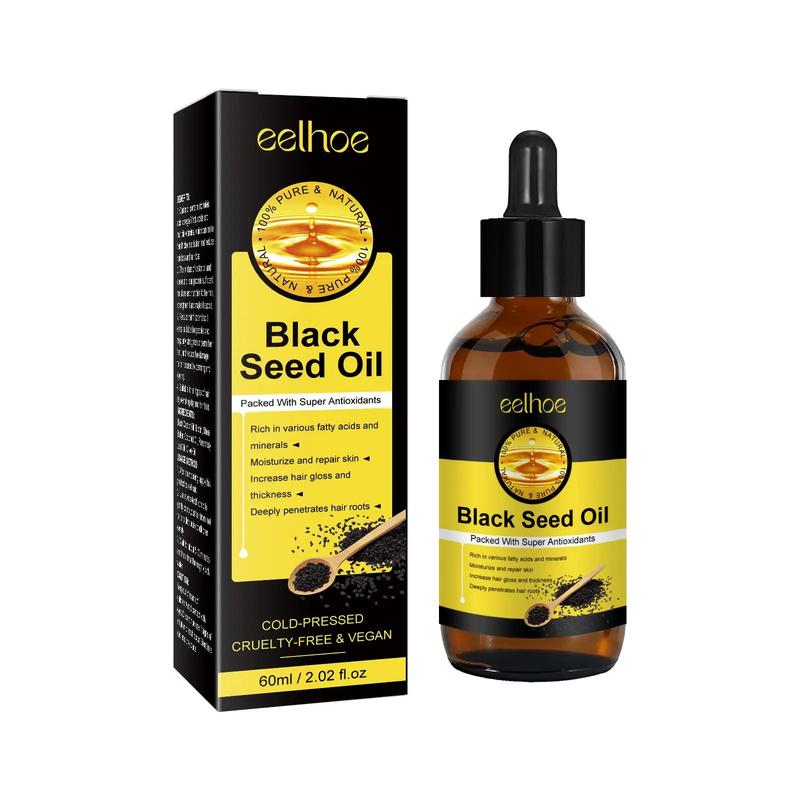 Black Seed Oil Essence Restores Dry and Irritated Hair and Strengthens Thickening Essence, Haircare Product