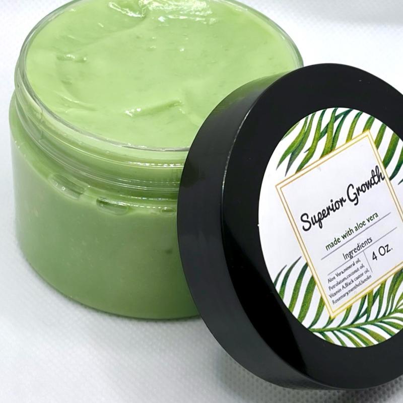 Superior growth grease, all natural hair grease,aloe Vera hair grease, hair growth grease, hair moisturizer, hair growth, thick hair Hair Nutrition Organic