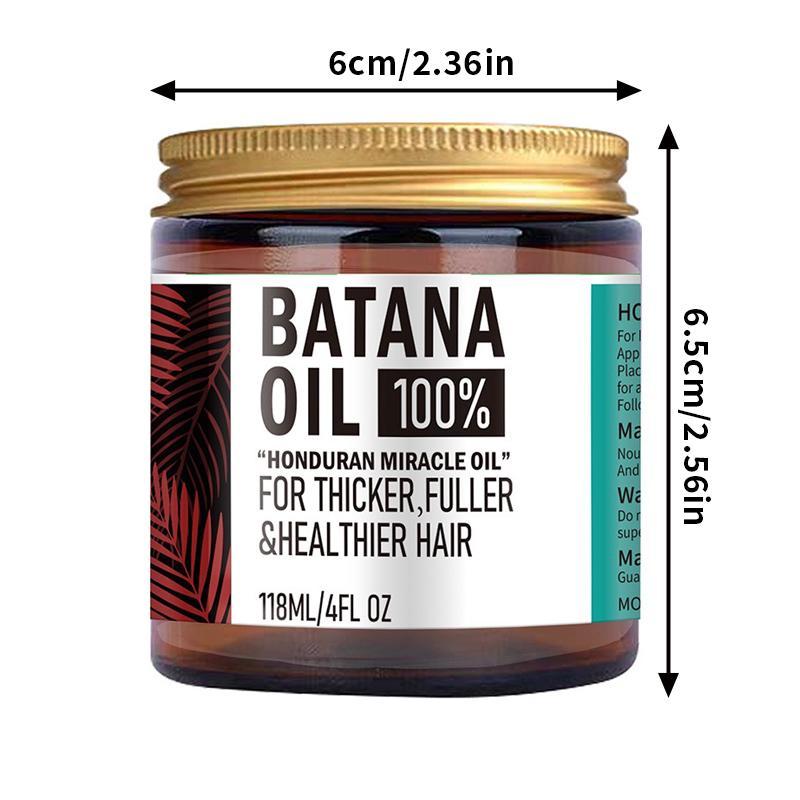 Batana Oil, Natural Hair Oil for Thicker Fuller Hair, Hair Care Product for Men & Women, Scalp Care Oil, Hair Care & Styling Product