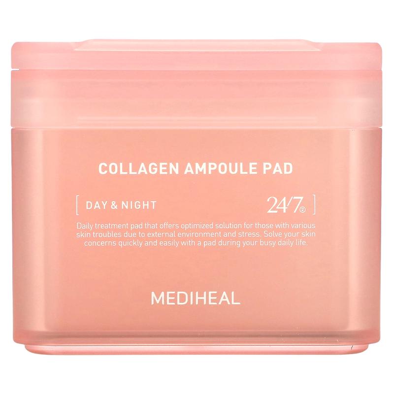 MEDIHEAL Collagen Ampoule Pad, 100 Pads, 5.74 fl oz (170 ml)