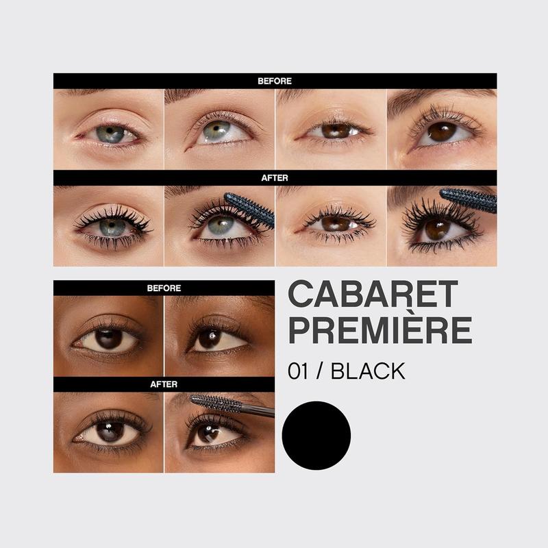 Cabaret Lash-Lengthening Black Mascara, Perfectly Defined Lashes, , Made in Europe, Cruelty