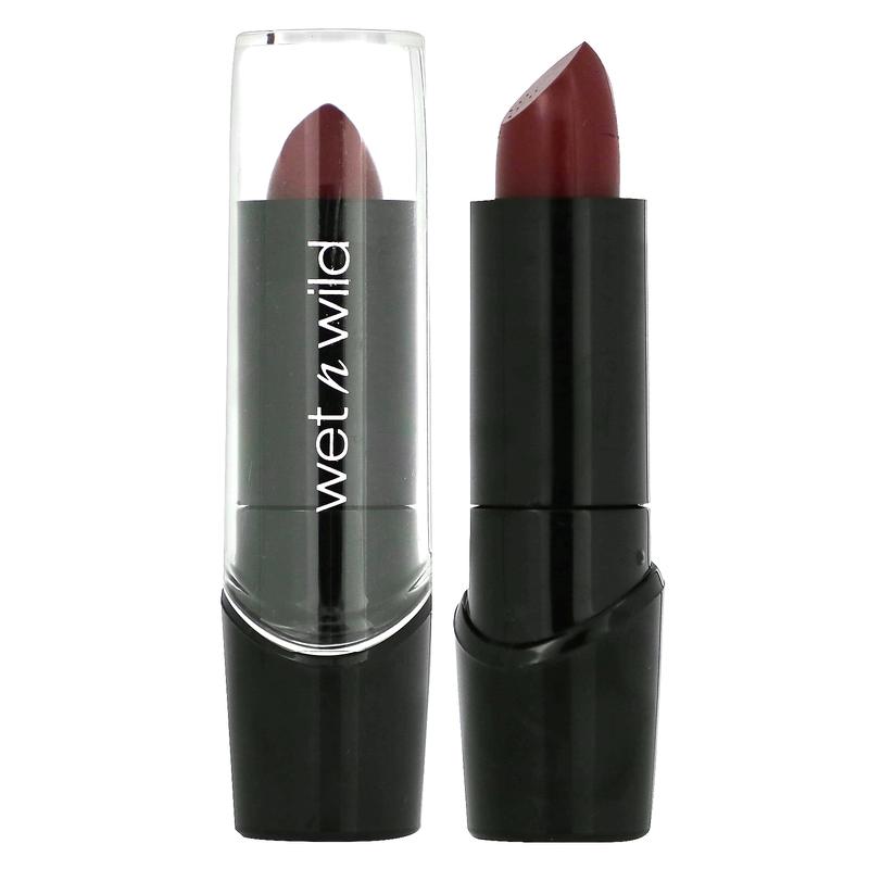 wet n wild Silk Finish Lipstick, 536A Dark Wine, 0.13 oz (3.6 g)