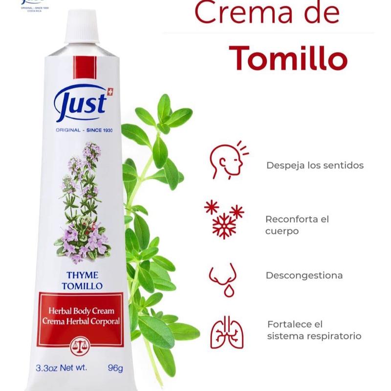 Crema de Tomillo Therapy Healthcare Therapeutic Wellness Aromatherapy Essential