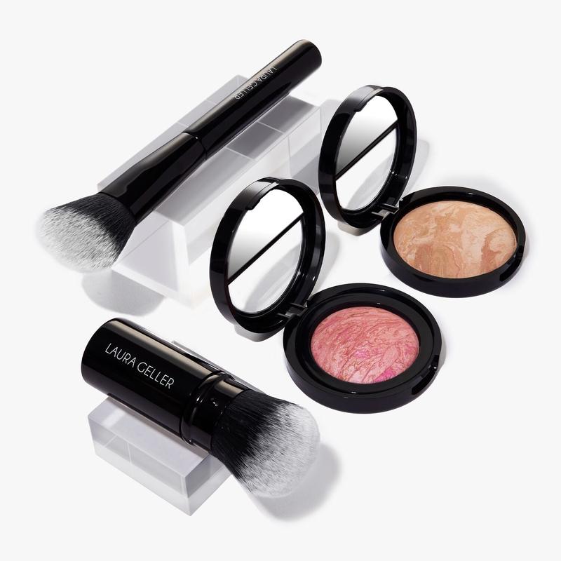 Fast & Foolproof Kit (4 PC) Makeup Set with Blush, Foundation, & Brushes