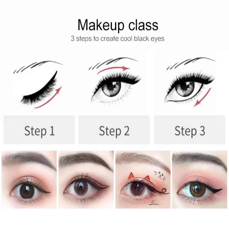 Music Festival Makeup, Comfort Waterproof Eyeliner Pen, Long Lasting Fine Tip Eyeliner Pen, Quick Drying Eyeliner Pen, Eye Makeup