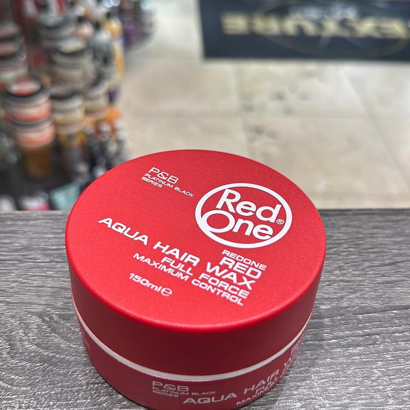 Red One Platinum Black Series Aqua Hair Wax Max Control