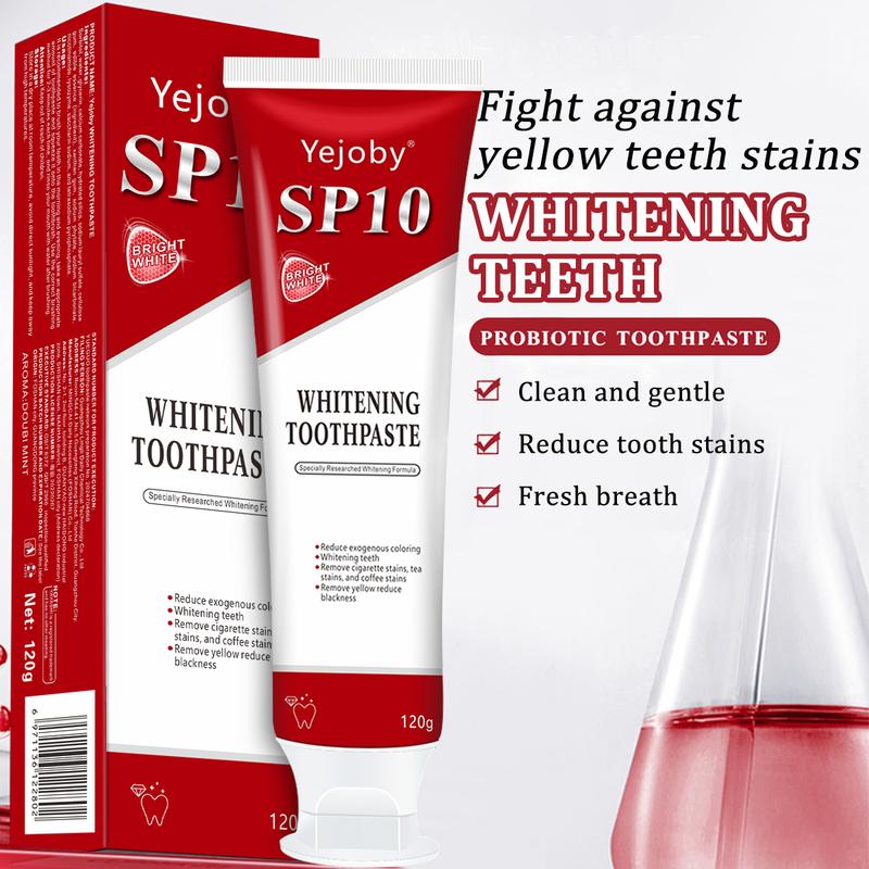 [90% People Choose] Super Probiotic Sp-10 Toothpaste, Sp-10 Ultra Whitening Toothpaste, Sp 10 Toothpaste,Fresh Breath, Sp-10 Toothpaste 4.9 oz SP-8,SP-8 SP-6 SP-4 sp-8 sp-6 sp-4 sp8 sp6 sp4 SP-10