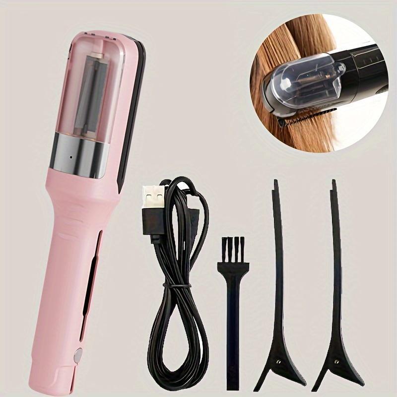 2-In-1 Rechargeable Split Hair Trimmer, 1 Box Portable Hair Trimmer & Accessories, Professional Hair Styling Tool for Women & Girls, Christmas Gift