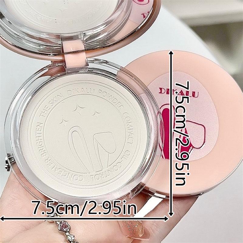 Long-lasting Matte Pressed Powder, 1 Count Oil Control Makeup Setting Powder, Face Makeup Accessories, Smooths Skin & Completes Cosmetics