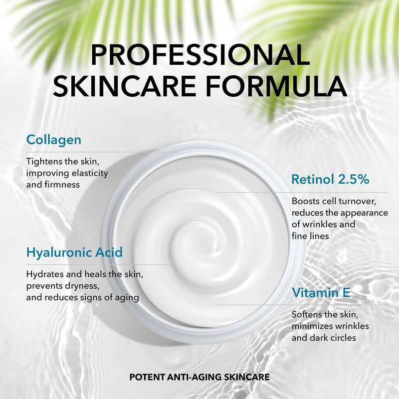 Collagen Hyaluronic Acid Complex Body Cream, Moisturizing Body Lotion for Women & Men, Body Care Product for Daily Use