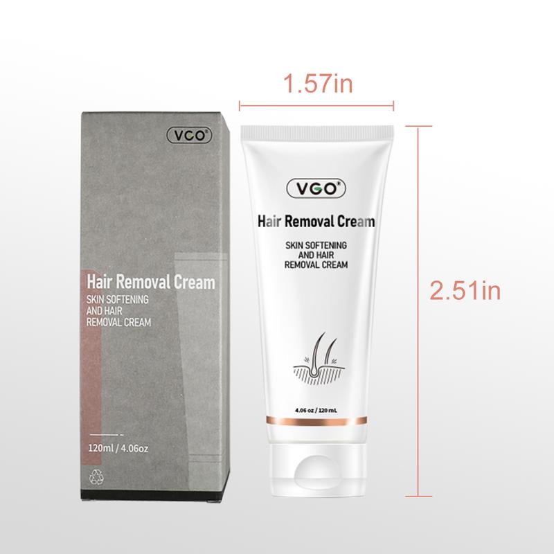 VGO Hair Removal Lotion Cream,120ml 4.0oz Body Care Unisex-A2 Wax Gentle  Moisturizer