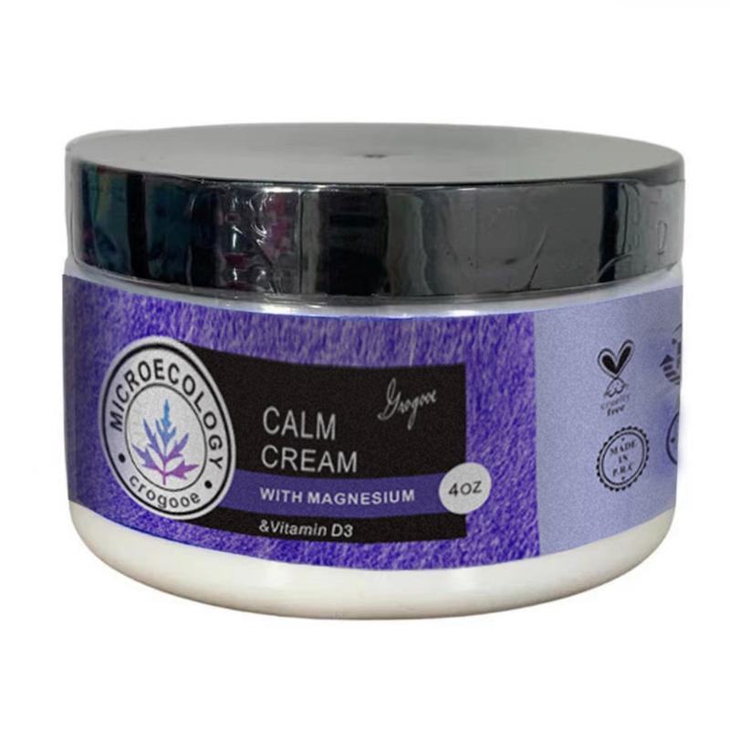 Magnesium Calming Cream With Magnesium And Vitamin D3 - Lavender Flavour, Moisturises And Nourishes The Skin - Keeps You Asleep