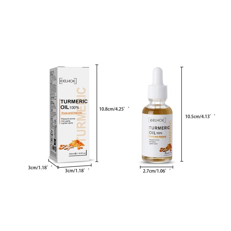 EELHOE Turmeric Correction Essence 30ml Facial Care Moisturizing Gentle Nourishing Skin Skin Care Essence Hydrating Serums