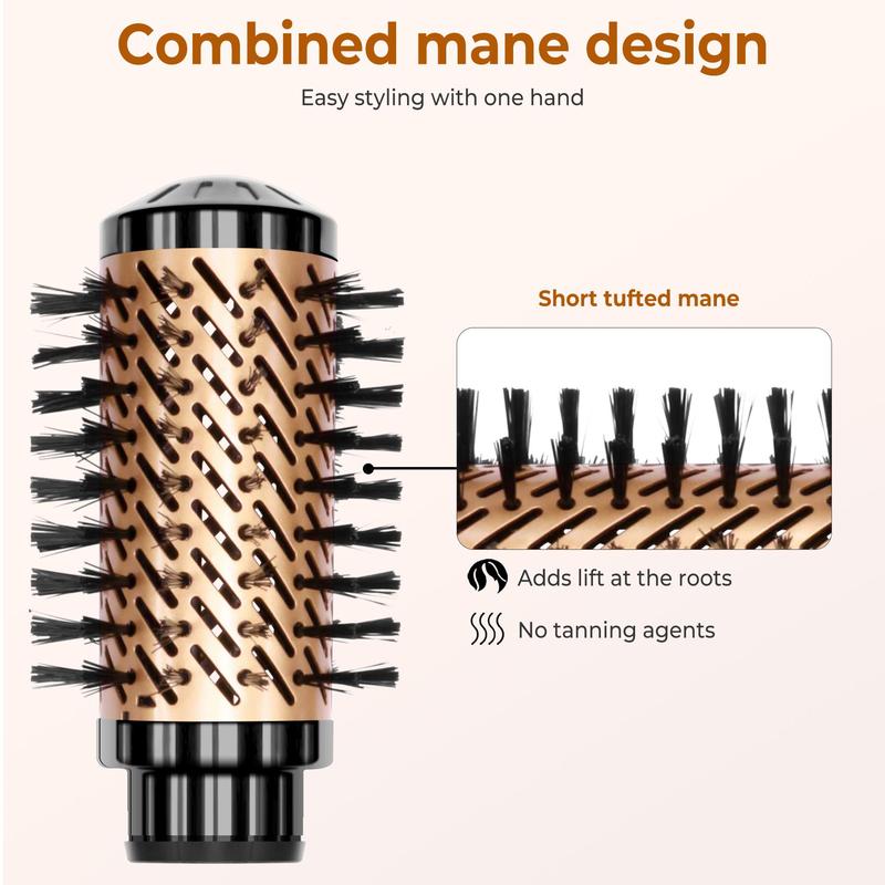 Double-ended Automatic Rotating Hair Dryer Brush, Professional Hair Styling Comb with 3 Speed Modes, Hair Styling Tool for Home & Salon Use, Gift For Halloween & Christmas & Fall, Straighteners, Winter Gift