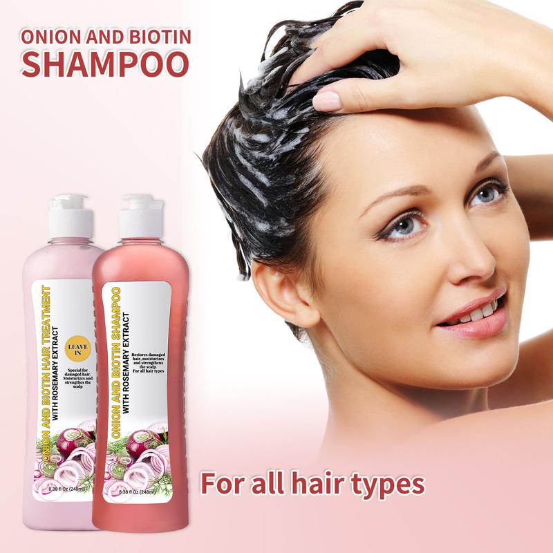 Yilest Onion Shampoo for Silky Smooth Hair: Nourishes, Strengthens & Enhances Shine for Healthy, Manageable Locks