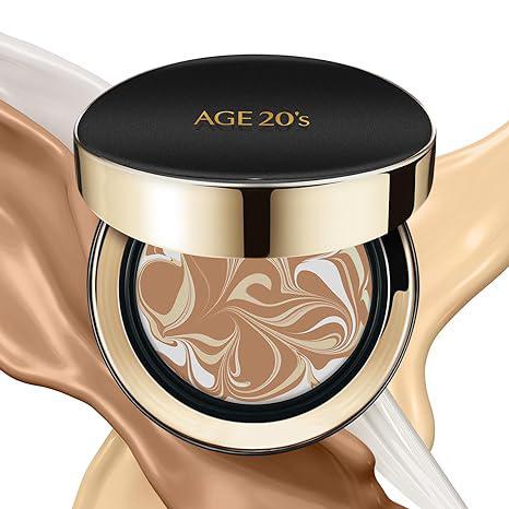 AGE 20's Signature Intense Sunscreen SPF 50+ Foundation Concealer Makeup Moisture Hydrating Hyaluronic Blend Coverage Daily Flawless