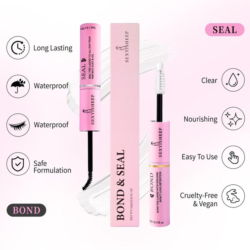 2 In 1 Eyelash Extension Glue, 1 Count Long Lasting Eyelash Adhesive, Professional Cosmetic Makeup Tool For Women, Christmas Gift