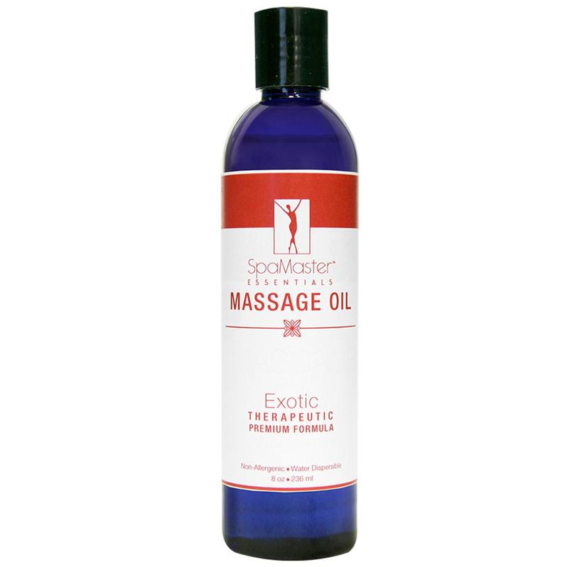 Master Massage 8oz Per Bottle Variety Massage Oil- Unscented, Exotic, Soothing, Refreshing, Body Care, Comfort