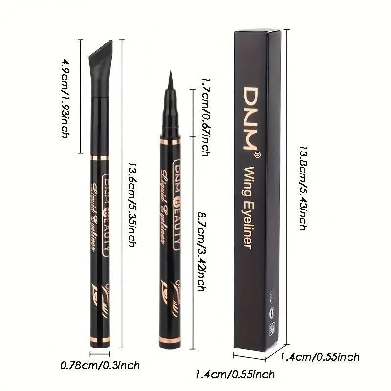 Smudge-proof Matte Eyeliner Pencil, 1 Count Quick Drying Eyeliner Pen with Precise Flexible Tip & Comfortable Grip, Professional Daily Makeup Accessories