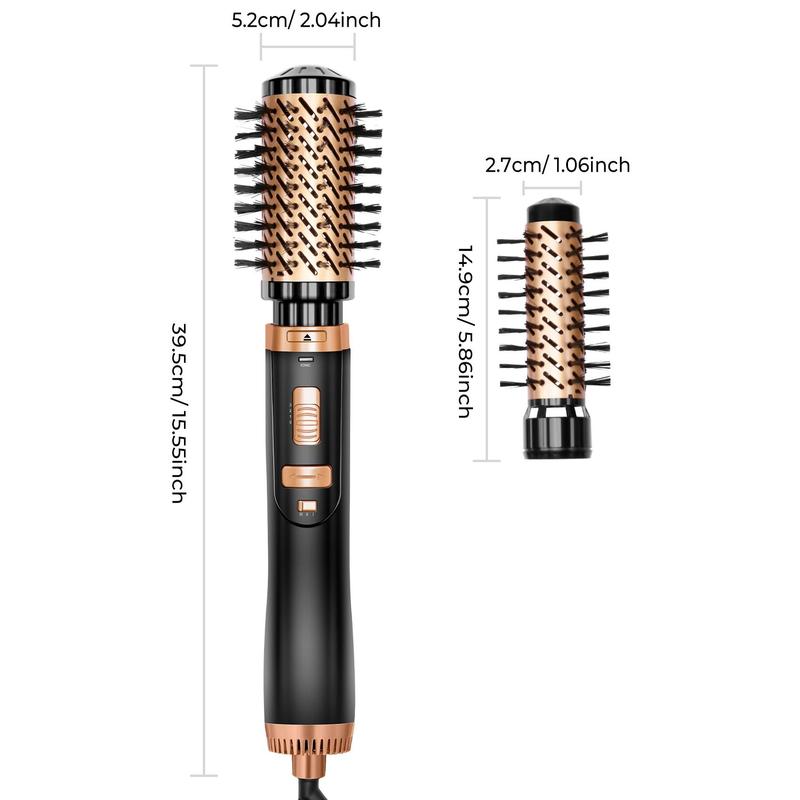 Double-ended Automatic Rotating Hair Dryer Brush, Professional Hair Styling Comb with 3 Speed Modes, Hair Styling Tool for Home & Salon Use, Gift For Halloween & Christmas & Fall, Straighteners, Winter Gift