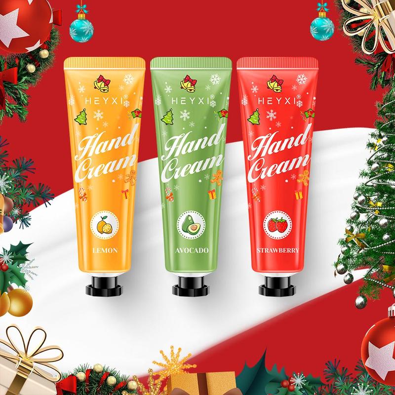 Fruit Scented Hand Cream Set, 5 Counts set Moisturizing Hand Lotion, Hand Care Product for Women & Men, Daily Hand Care Product