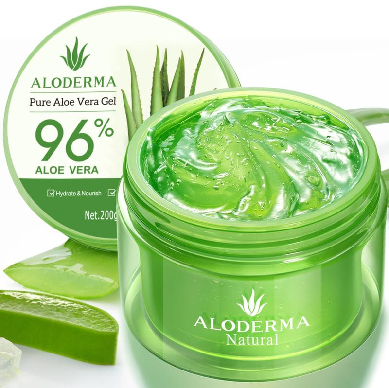 Organic Aloe Vera Gel for Face & Body, Made within 12 Hours of Harvest, 99% Pure Aloe Vera Gel for Skin, Scalp, & Hair, Soothing Aloe Face Moisturizer, Multipurpose, Hydrating Aloe Gel, 10.56oz