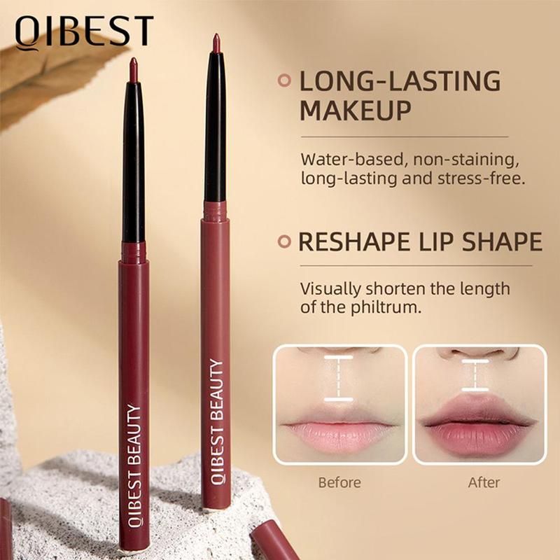 Long Lasting Matte Lip Liner Set, 12pcs box Lip Liner Pencil, Easy to Apply, Suitable for All Occasions Lip Makeup, Girls and Women Makeup Accessories