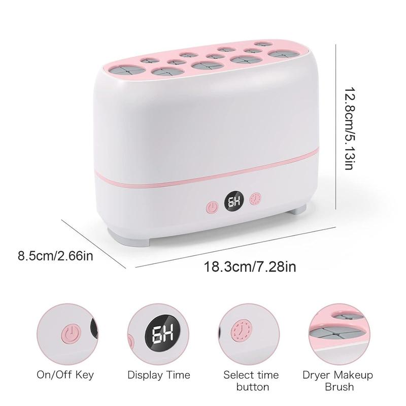 USB Charging Makeup Brush Dryer, 1 Box Multifunctional Makeup Brush Cleaner, Professional Makeup Tool for Women