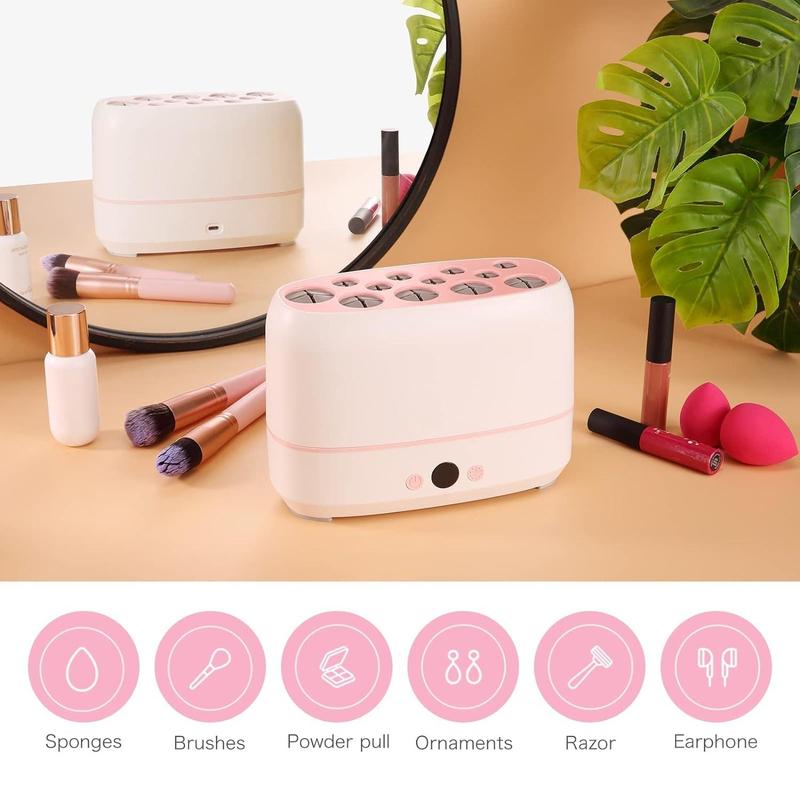 USB Charging Makeup Brush Dryer, 1 Box Multifunctional Makeup Brush Cleaner, Professional Makeup Tool for Women