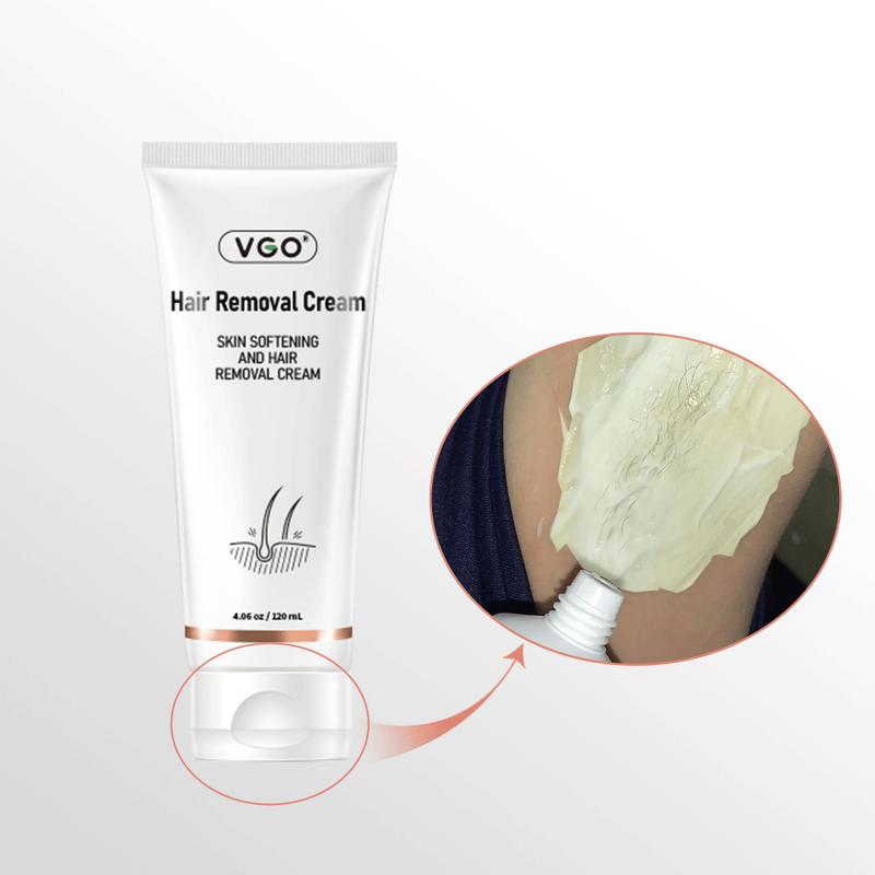 VGO Hair Removal Lotion Cream,120ml 4.0oz Body Care Unisex-A2 Wax Gentle  Moisturizer