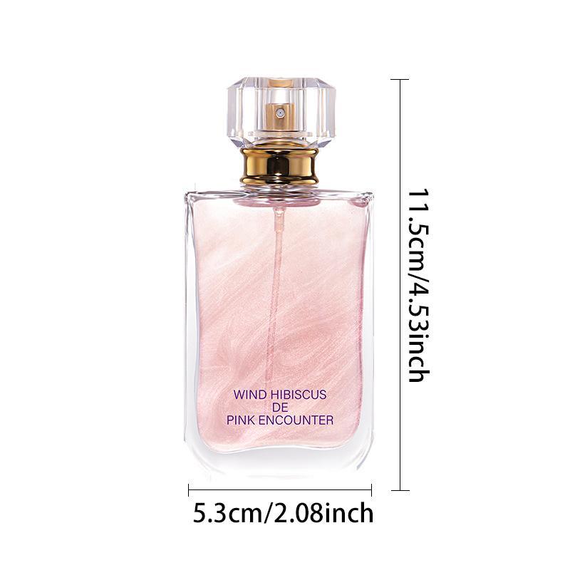 Women's 50ml Pink Encountered Perfume for Women, Women's Perfume, Elegant Long Lasting Fragrance, Fashionable Perfumes for Women, Birthday Gifts, Christmas, Christmas Gift