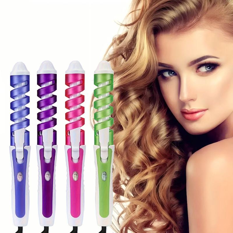 Curling iron, rotating curling iron, fast heating, portable, suitable for home and travel use, gifts for women, Mother's Day gift