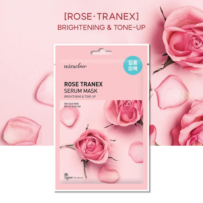 miraclair Rose Tranex Serum Mask