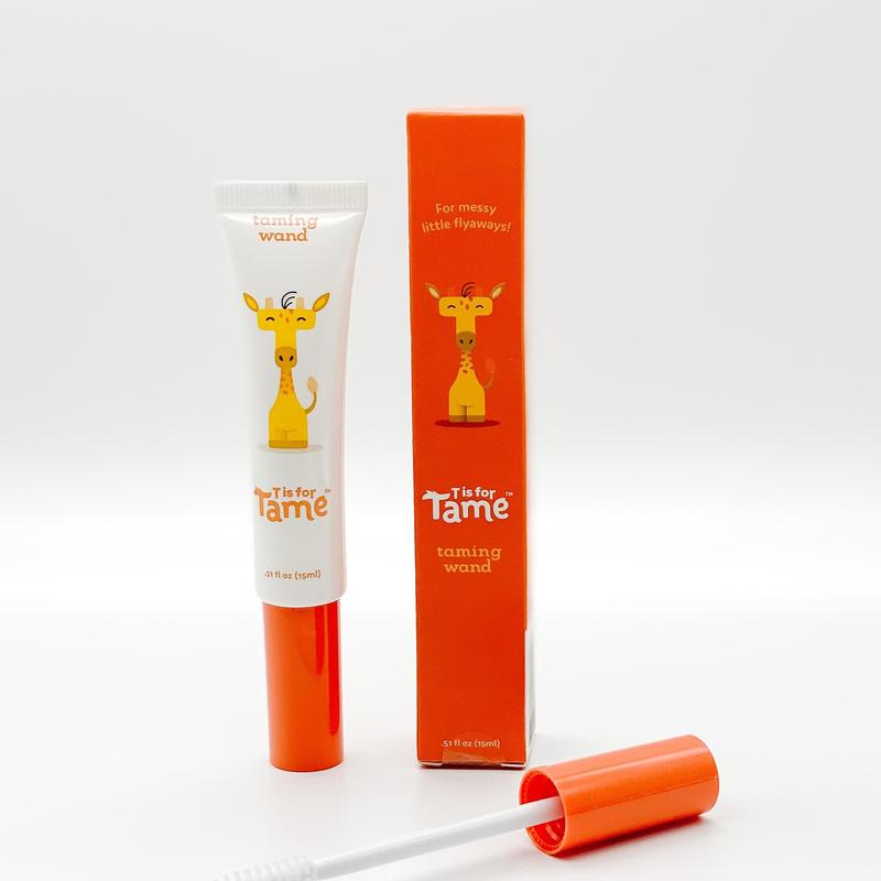 T is for Tame Hair Natural Taming Wand for Flyaways, Coconut Oil, Compact. Easy-to-Use