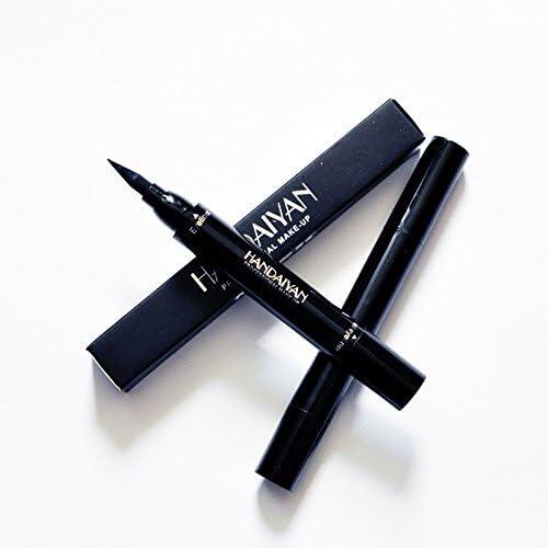 Dual End Black Liquid Eyeliner Pencil Pro Waterproof Long Lasting Makeup Eye Liner Pen Cat Line Eye Makeup Stencils Dual Black Liquid Eyeliner Pencil Waterproof