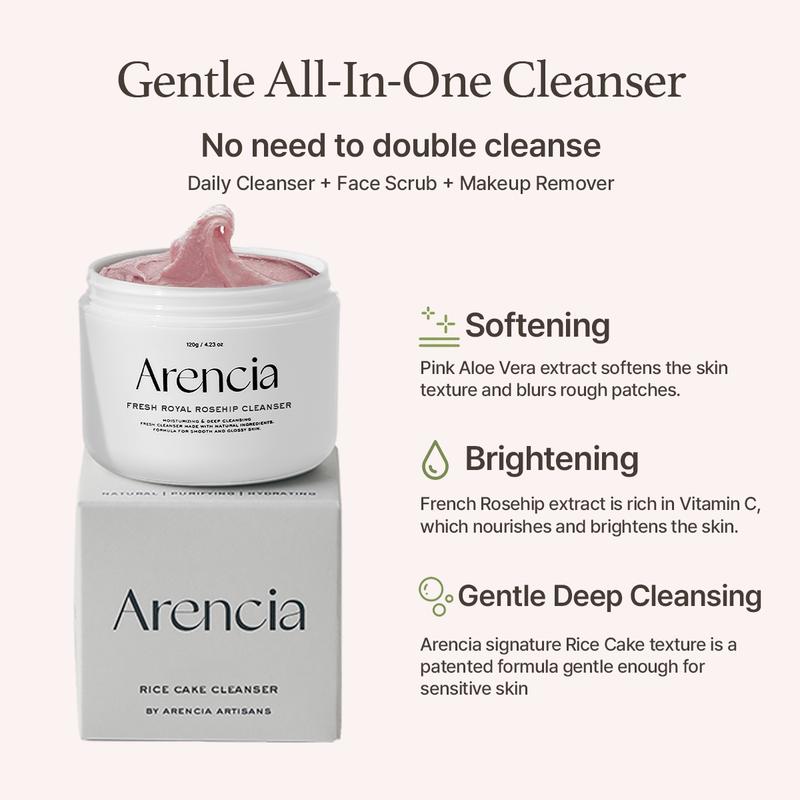 [-10%] Arencia Fresh Rosehip Mochi Cleanser