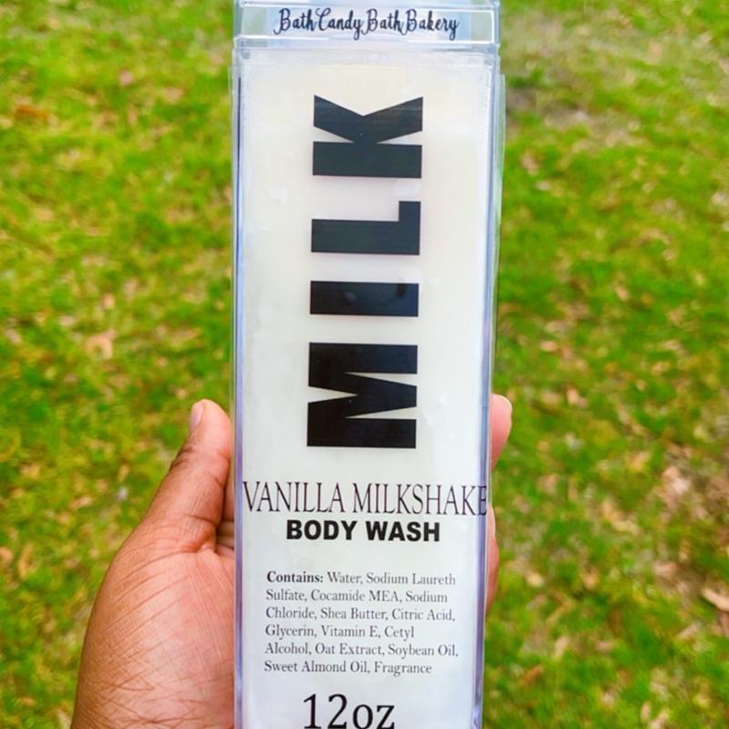 Milkshake body wash