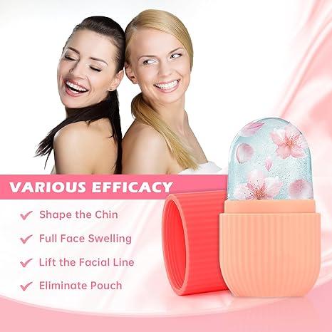 Portable Face Slimming and massage tool to close the skin -  Comfort Moisturizing Moisturizer Calming Day Pack Lightweight Face Lift Facial Gift Ice Facial