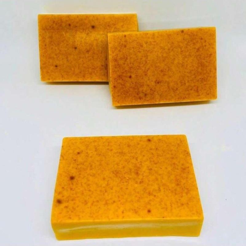 Summer Turmeric & Kojic Soap, Natural Handmade Bath Soap, Exfoliating Soap for Body Wash, Body Care Product for Women & Men, Christmas Gift