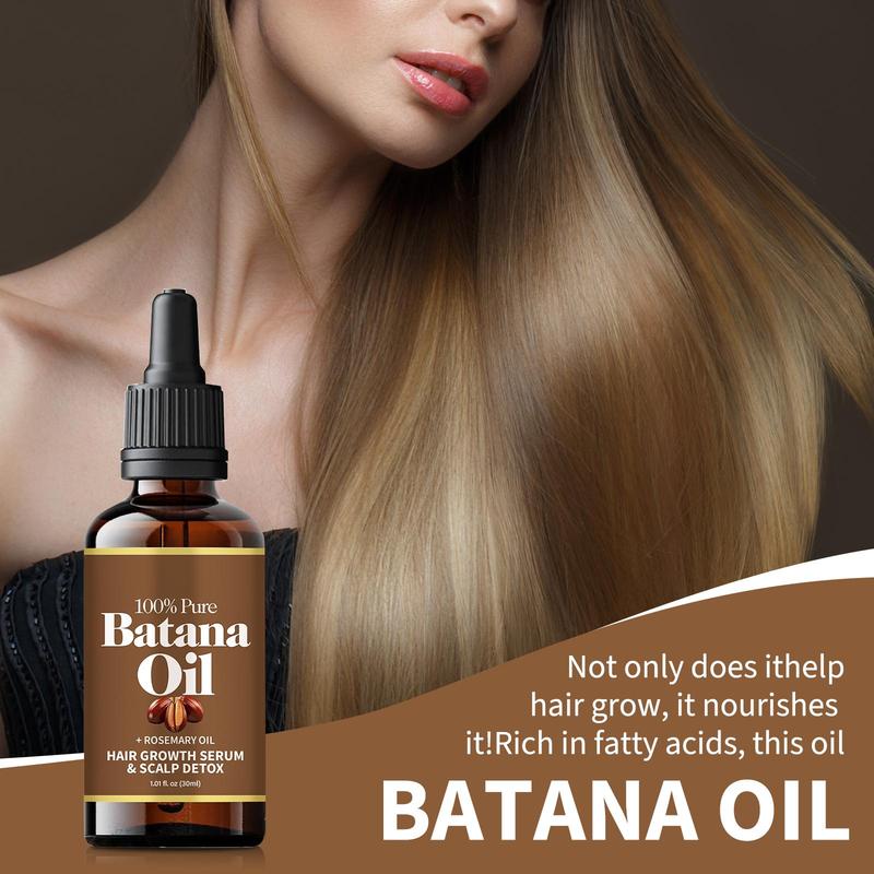 Batana Hair Care Oil, 1 Box 2 Boxes Nourishing & Moisturizing Hair Essential Oil for Dry & Damaged Hair, Organic Hair Care Product for Women & Men, Christmas Gift