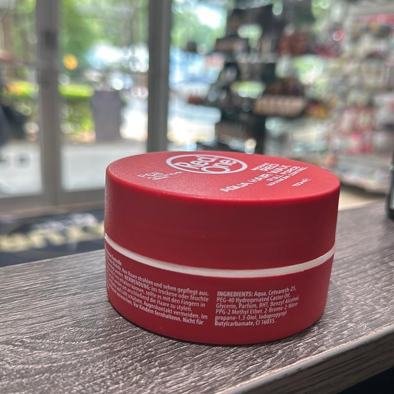 Red One Platinum Black Series Aqua Hair Wax Max Control