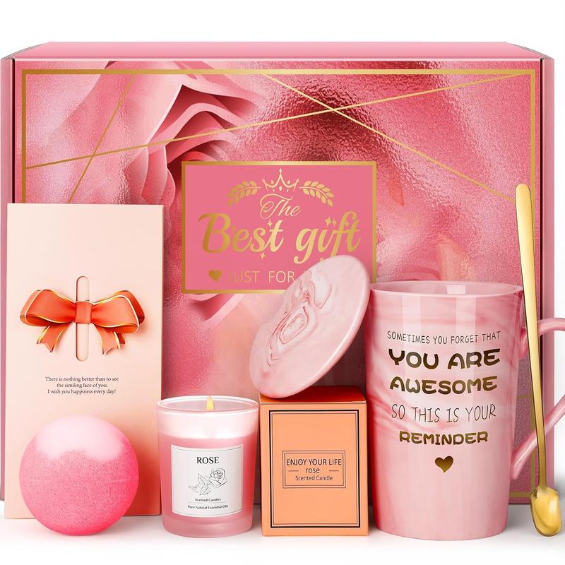 Happy Birthday Gifts for Women: Spa Gift Baskets for Women, Relaxation Gifts for Women, Happy Birthday, Christmas, Anniversary Gifts for Women Mom Wife Sister Girlfriend Her Body Care Comfort Body Care Comfort Body Care Comfort Skin Repair Skin Care